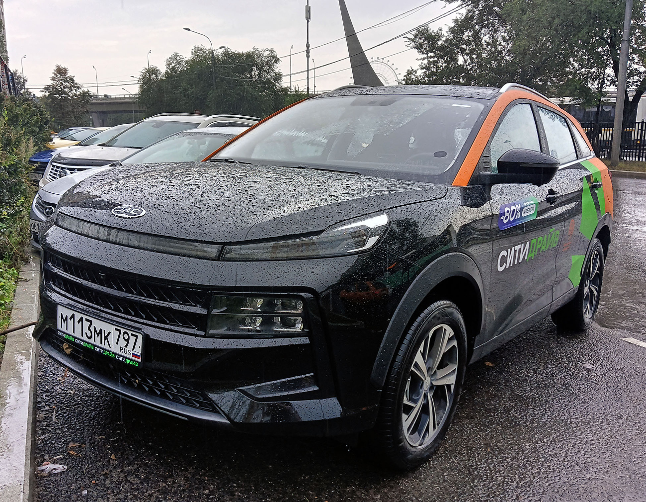 Москва, JAC JS6 № М 113 МК 797