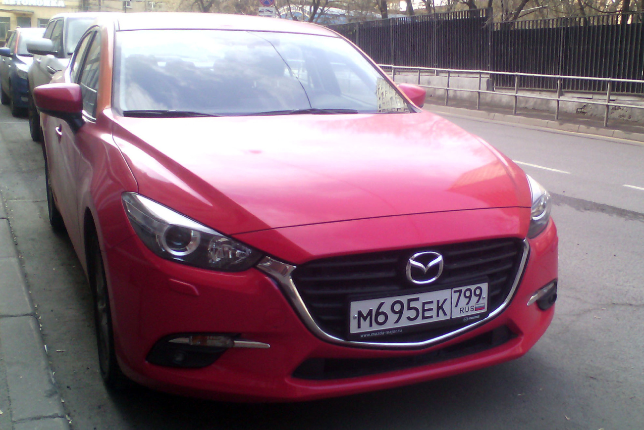 Москва, Mazda 3 № М 695 ЕК 799