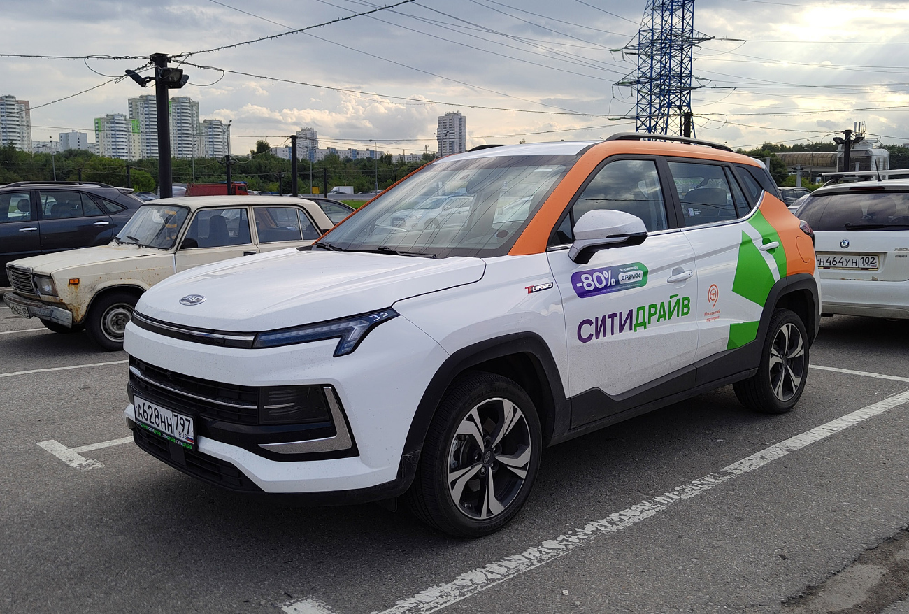 Москва, JAC JS4 № А 628 НН 797