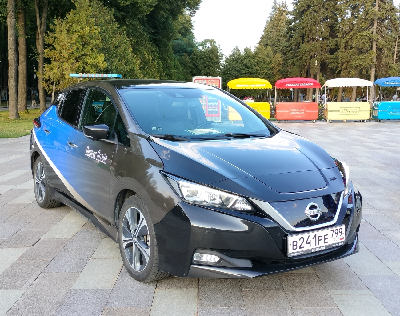 Москва, Nissan Leaf № В 241 РЕ 799; Москва — День каршеринга 25.08.2023