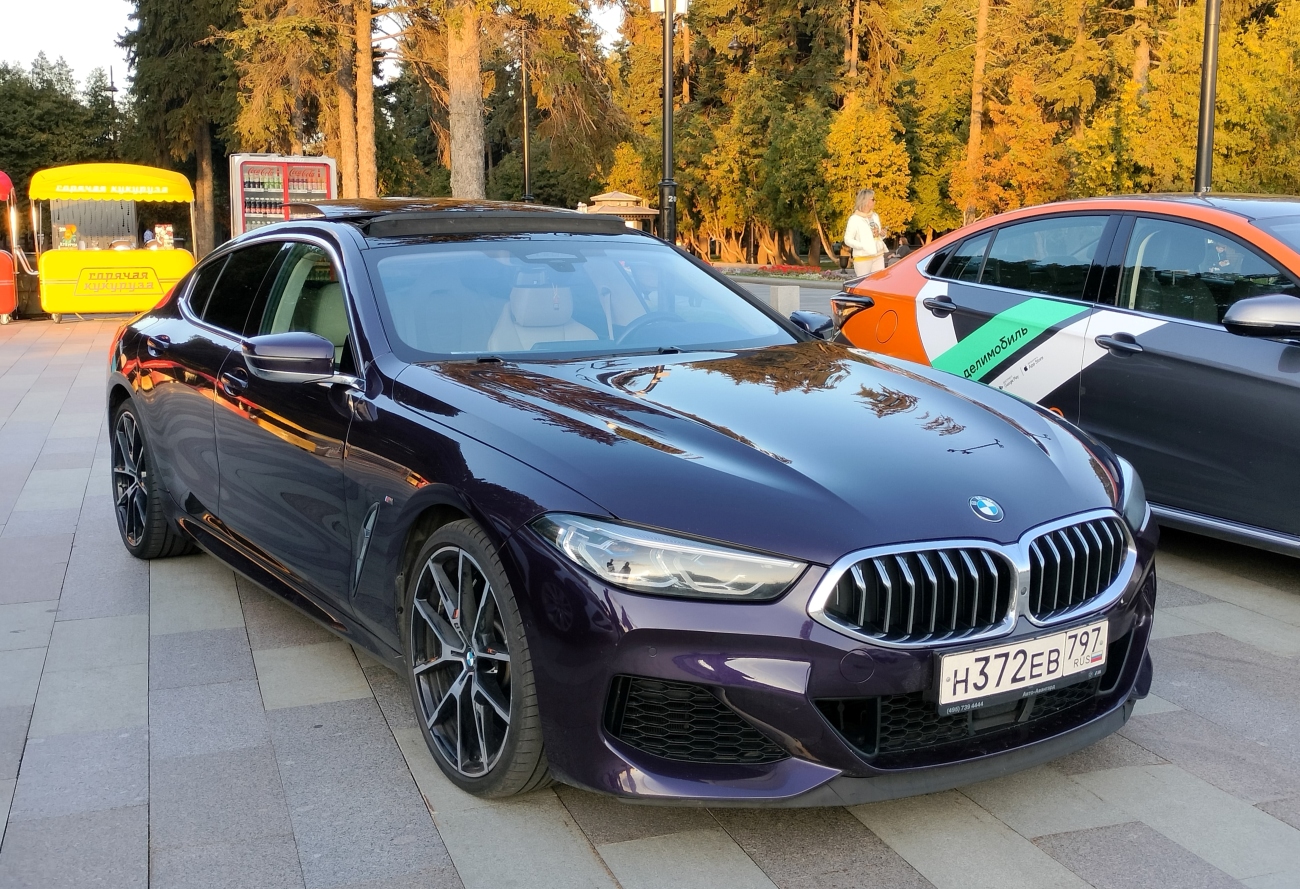 Москва, BMW 8 Series № Н 372 ЕВ 797; Москва — День каршеринга 25.08.2023