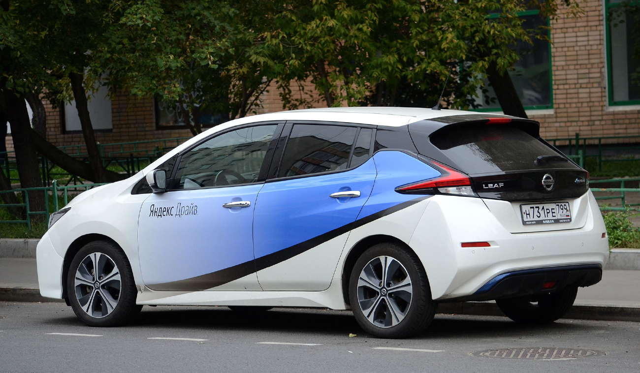 Москва, Nissan Leaf № Н 731 РЕ 799