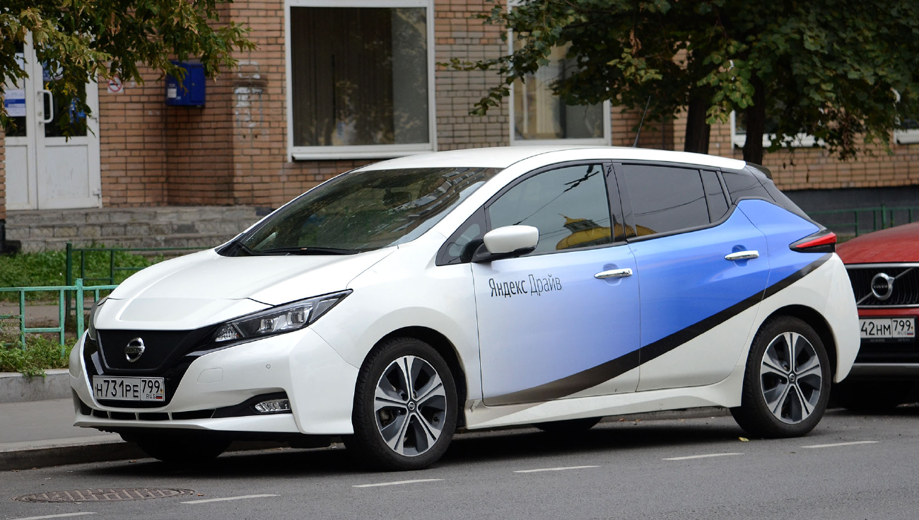 Москва, Nissan Leaf № Н 731 РЕ 799