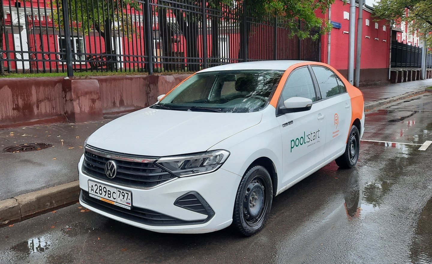 Москва, Volkswagen Polo № А 289 ВС 797