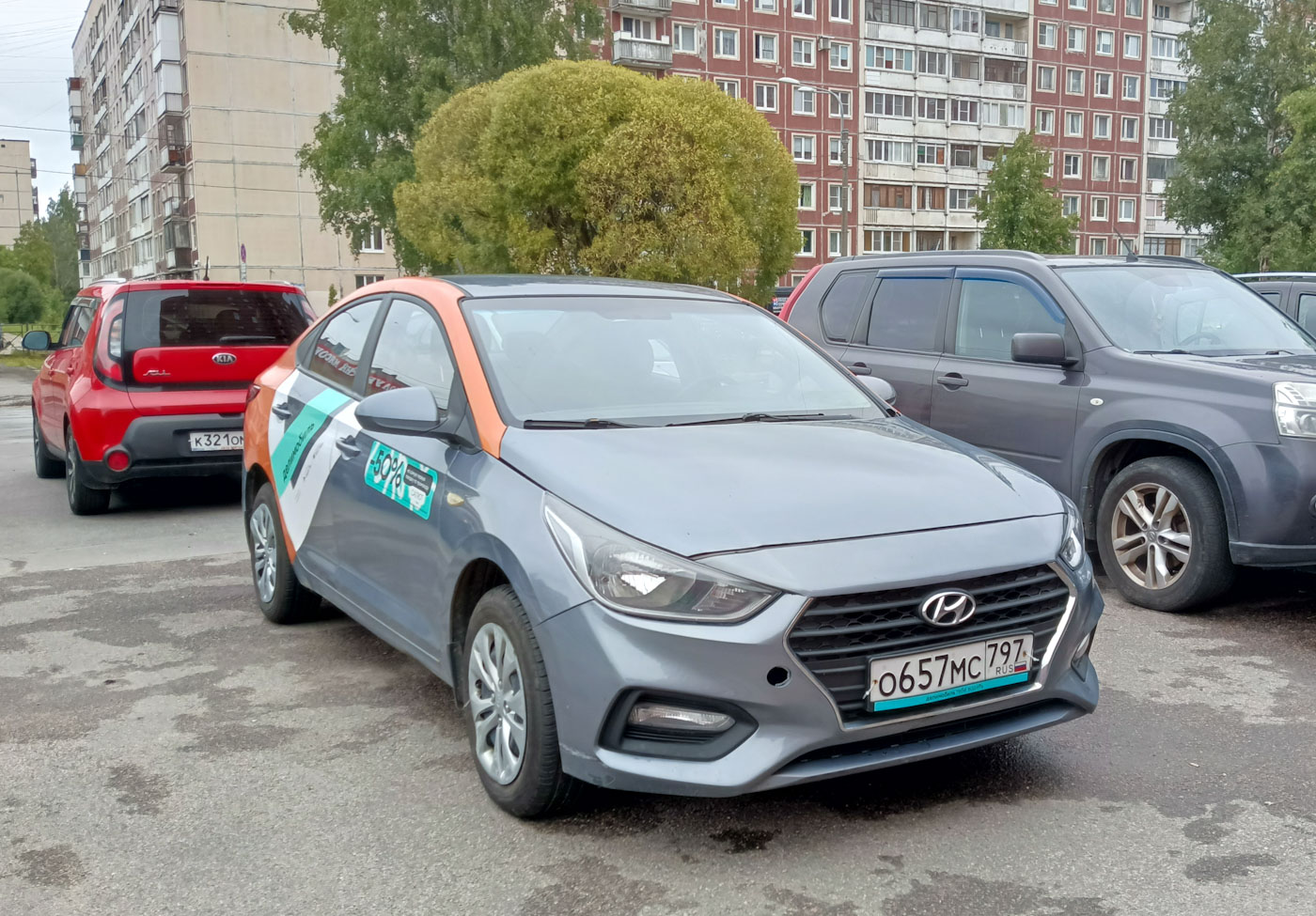 Санкт-Петербург, Hyundai Solaris № О 657 МС 797