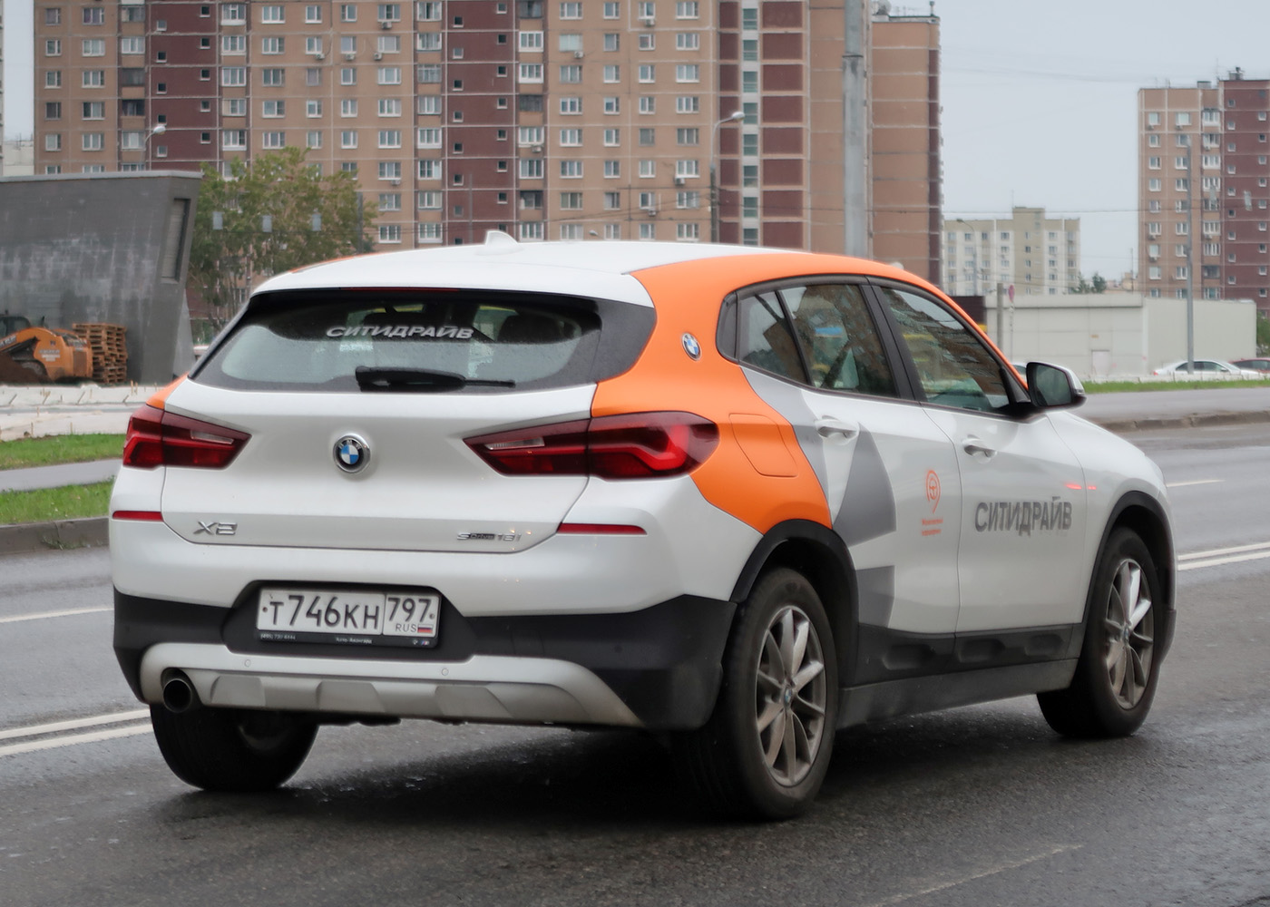 Москва, BMW X2 № Т 746 КН 797
