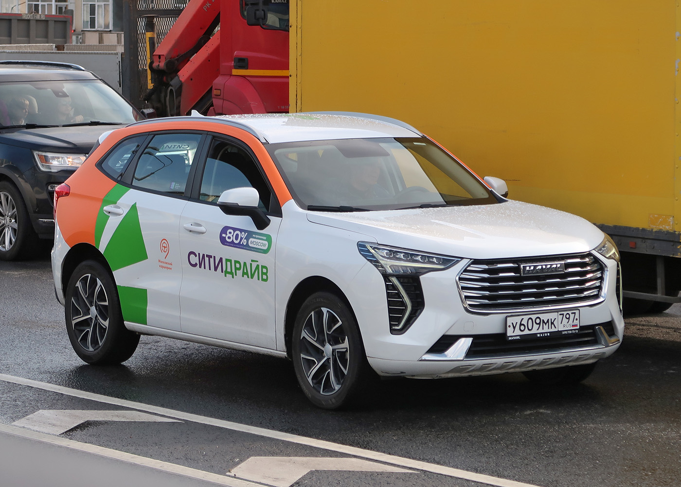 Москва, Haval Jolion № У 609 МК 797