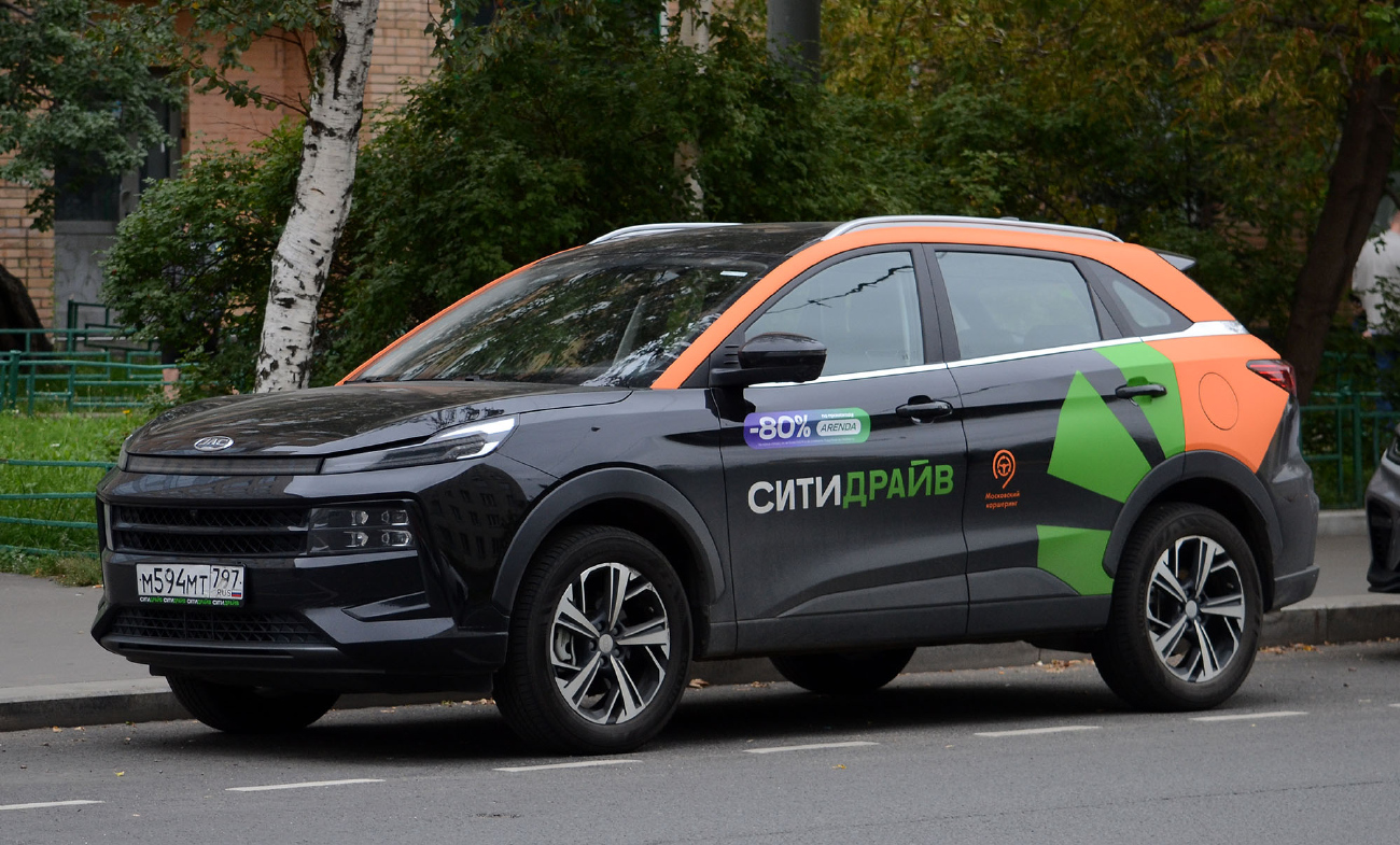 Москва, JAC JS6 № М 594 МТ 797