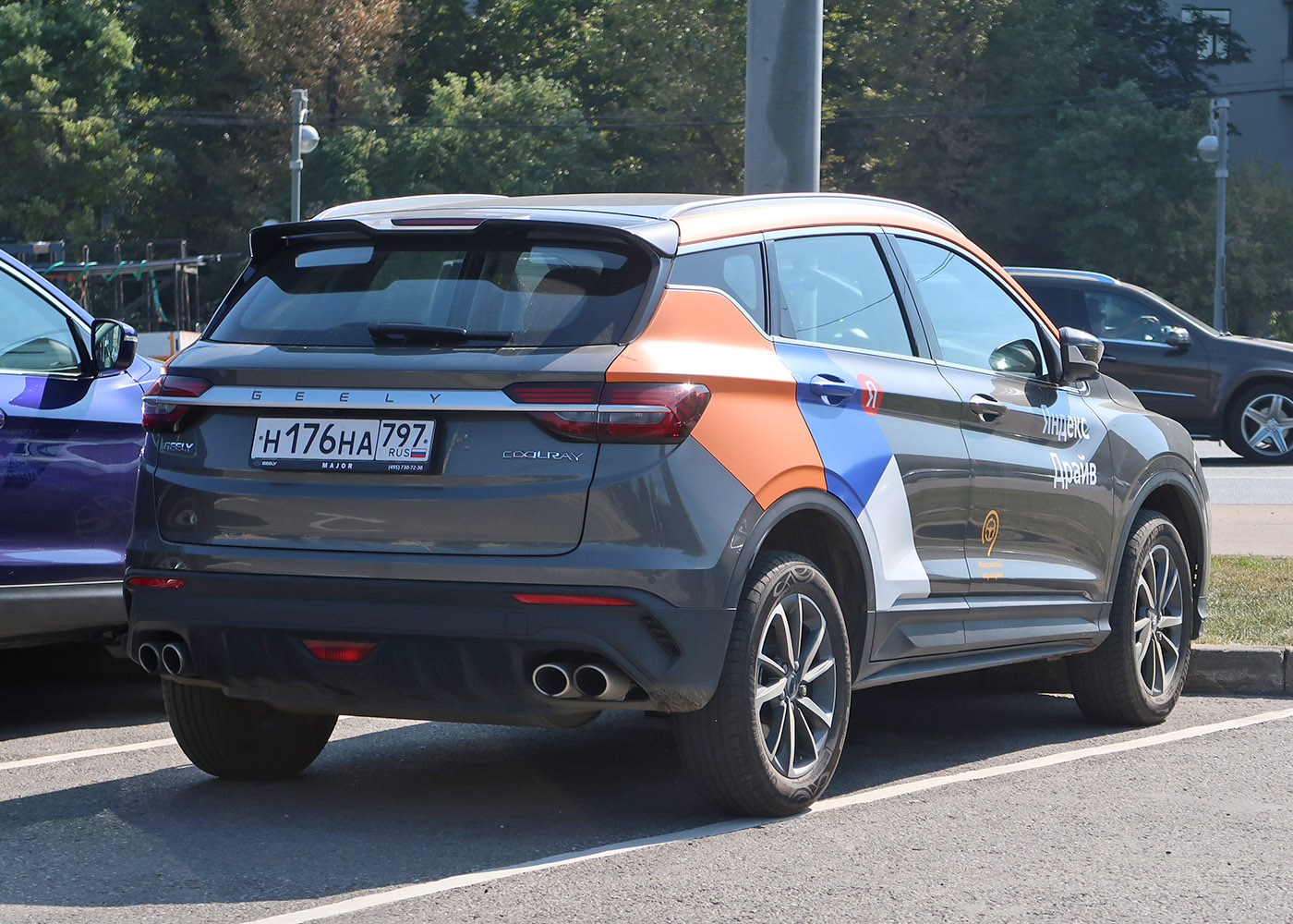 Москва, Geely Coolray № Н 176 НА 797