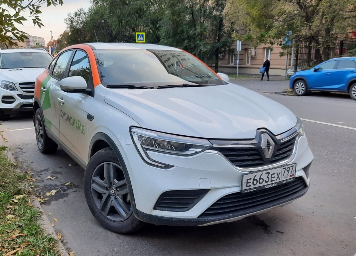 Москва, Renault Arkana № Е 663 ЕХ 797