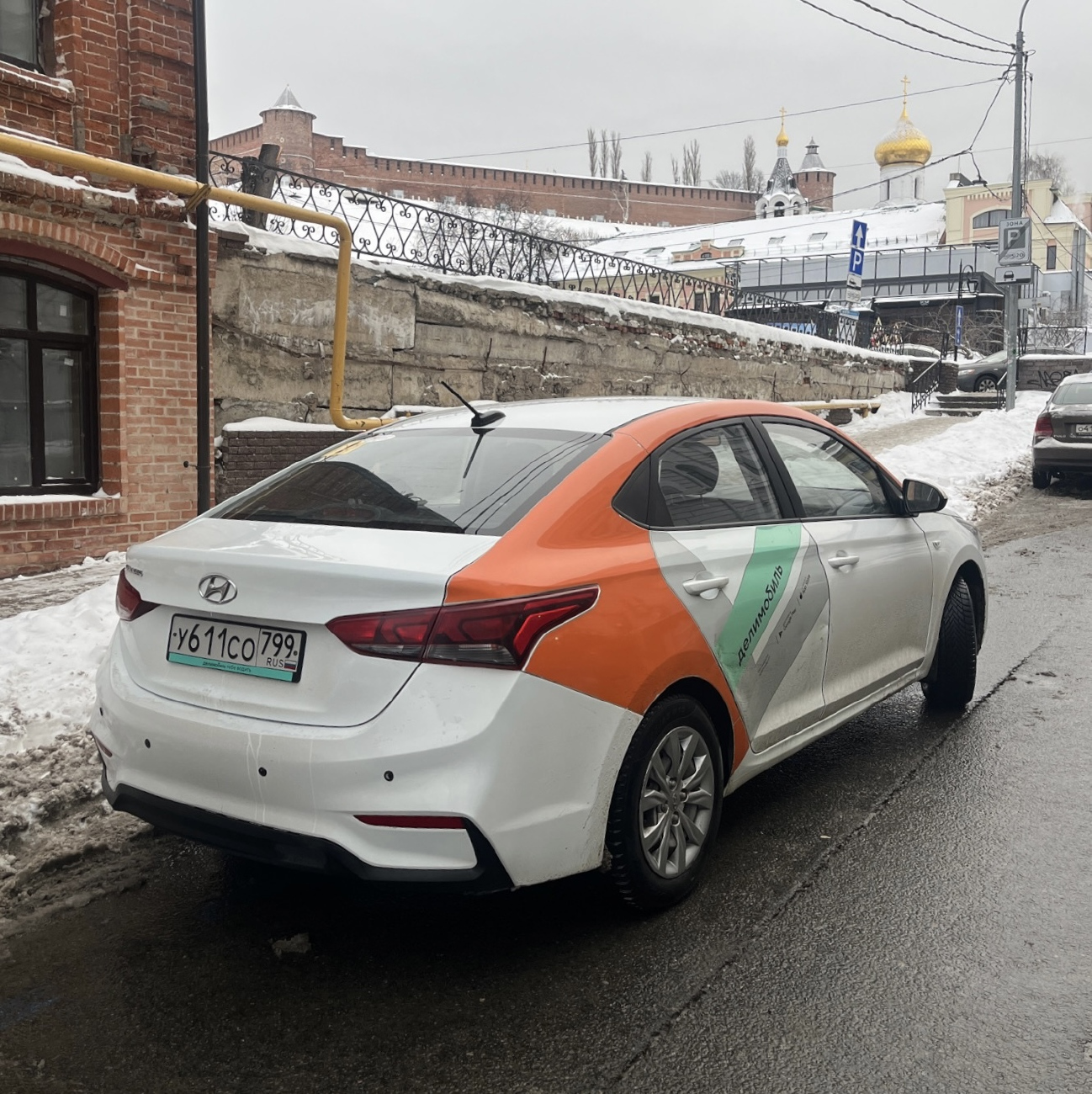 Нижний Новгород, Hyundai Solaris № У 611 СО 799