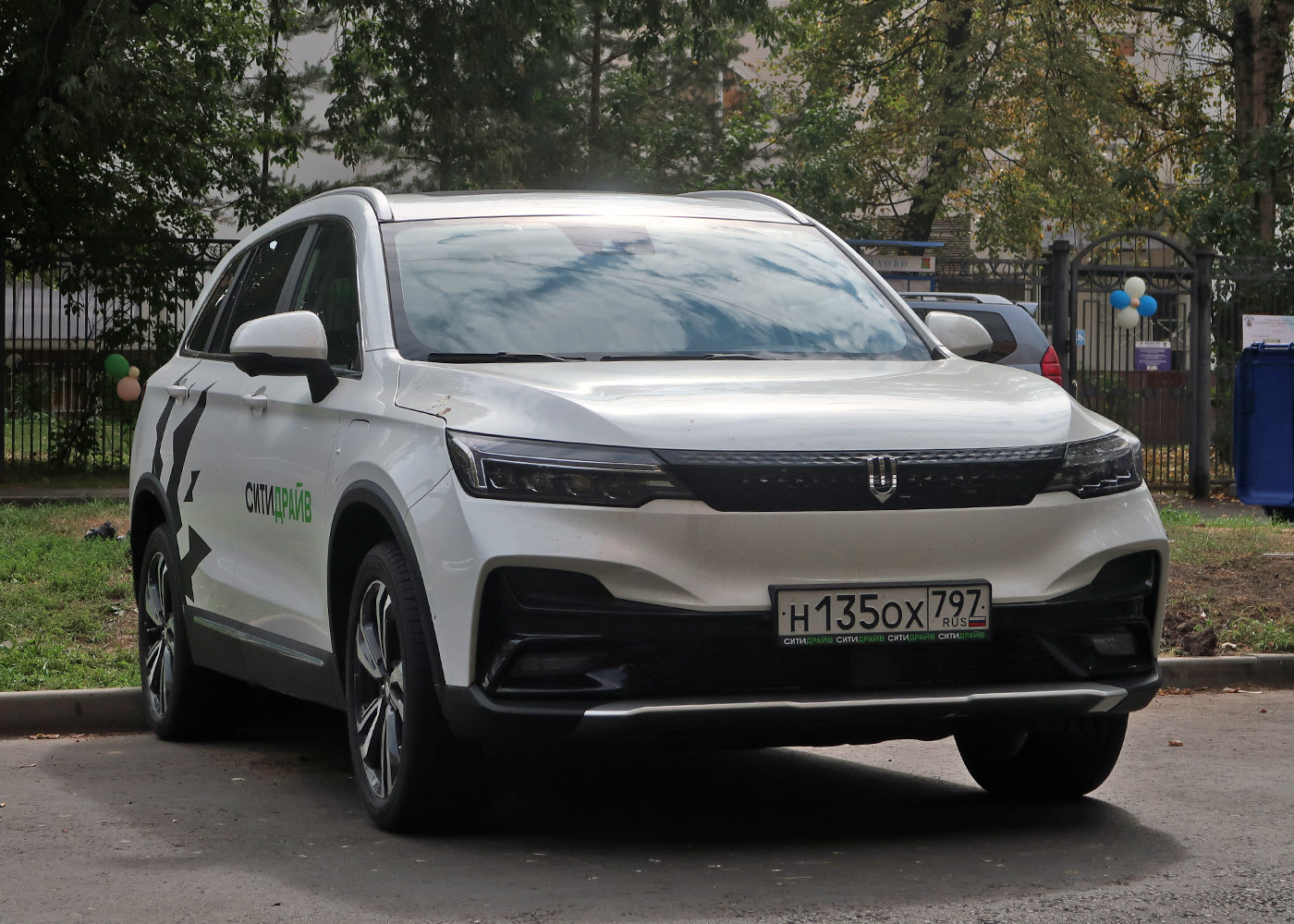 Москва, Skywell ET5 № Н 135 ОХ 797