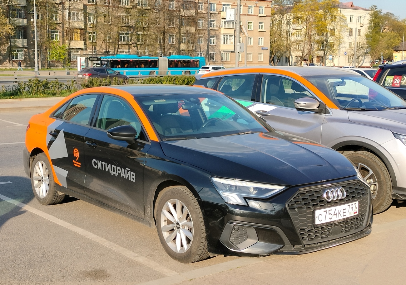 Москва, Audi A3 № С 754 КЕ 797