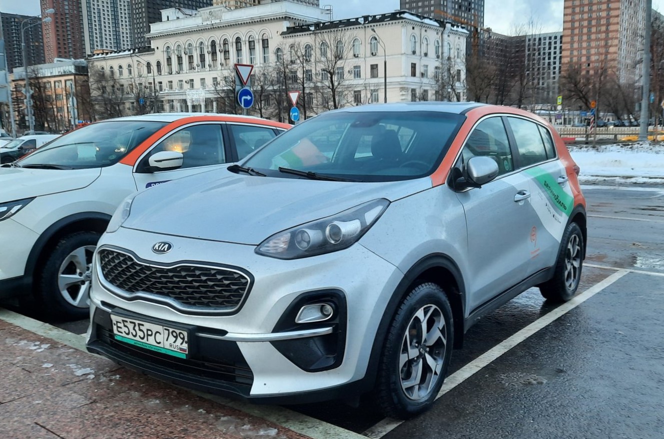 Москва, KIA Sportage № Е 535 РС 799