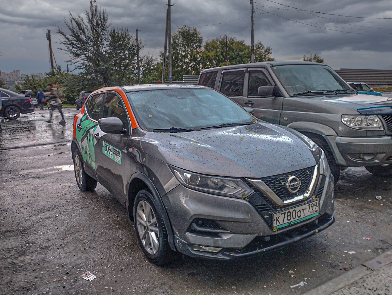 Новосибирск, Nissan Qashqai № К 780 ОТ 799