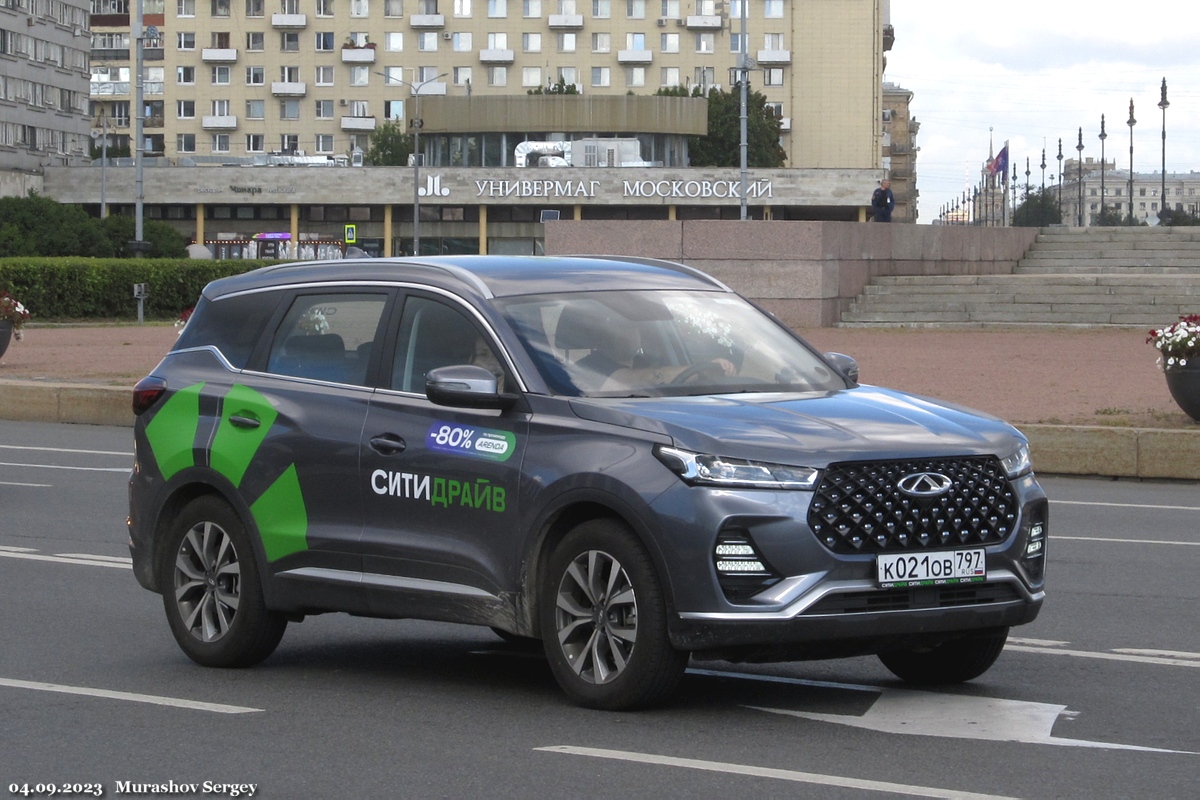 Санкт-Петербург, Chery Tiggo 7 № К 021 ОВ 797
