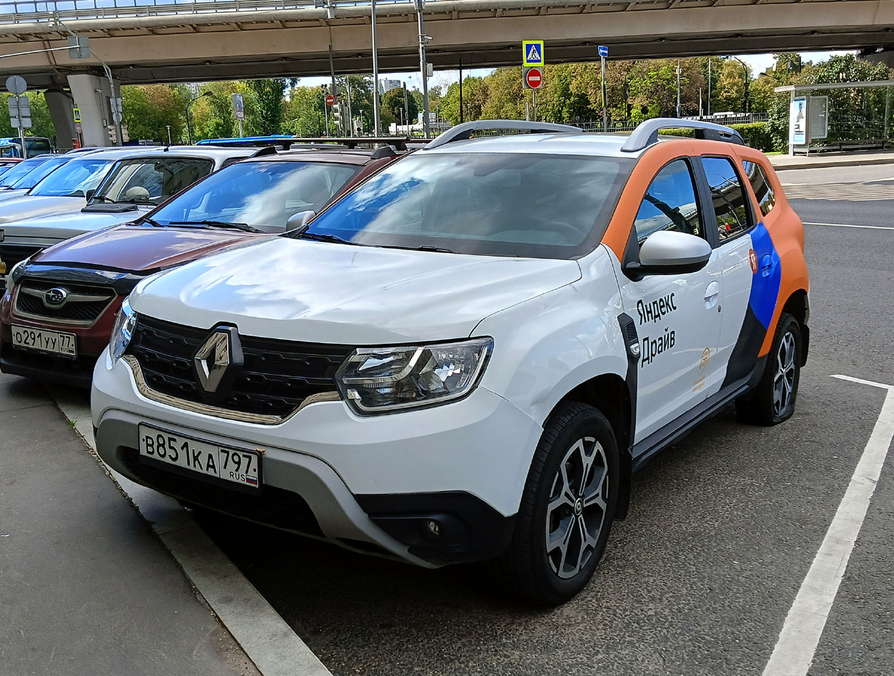 Москва, Renault Duster № В 851 КА 797
