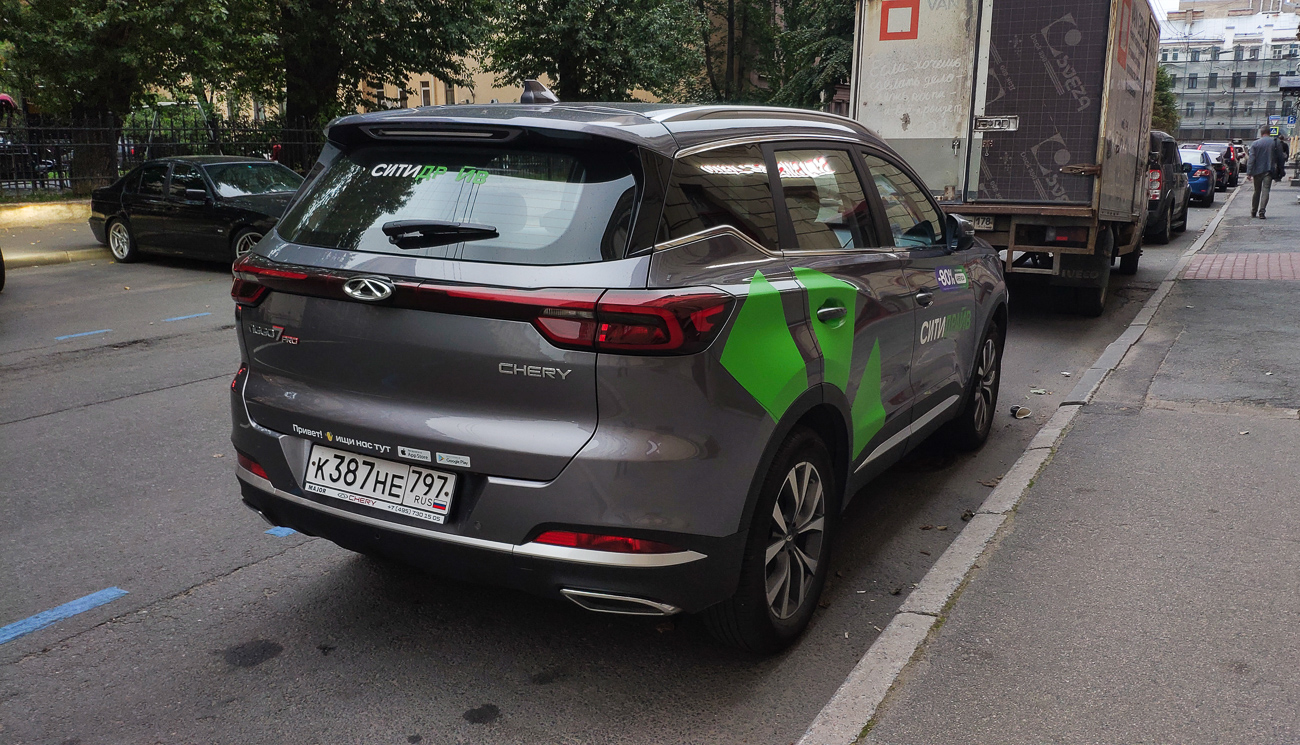 Санкт-Петербург, Chery Tiggo 7 № К 387 НЕ 797