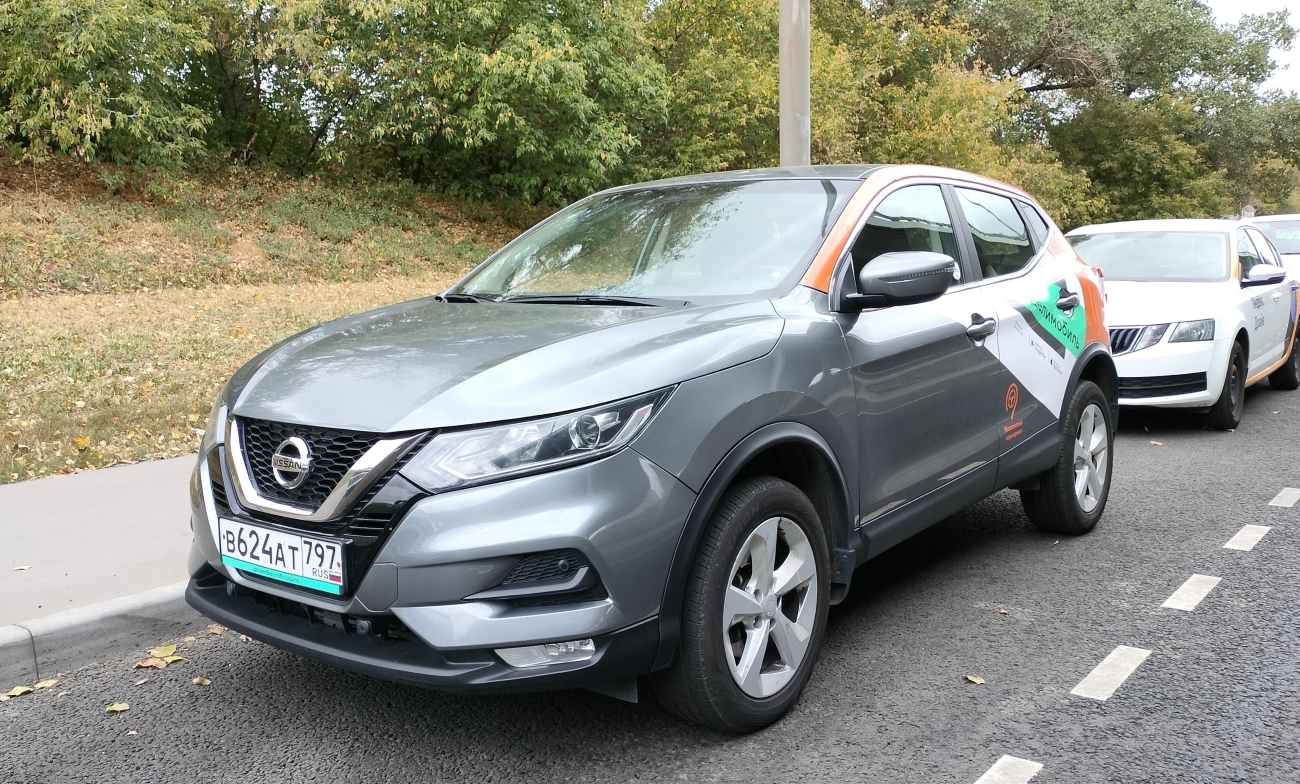 Москва, Nissan Qashqai № В 624 АТ 797