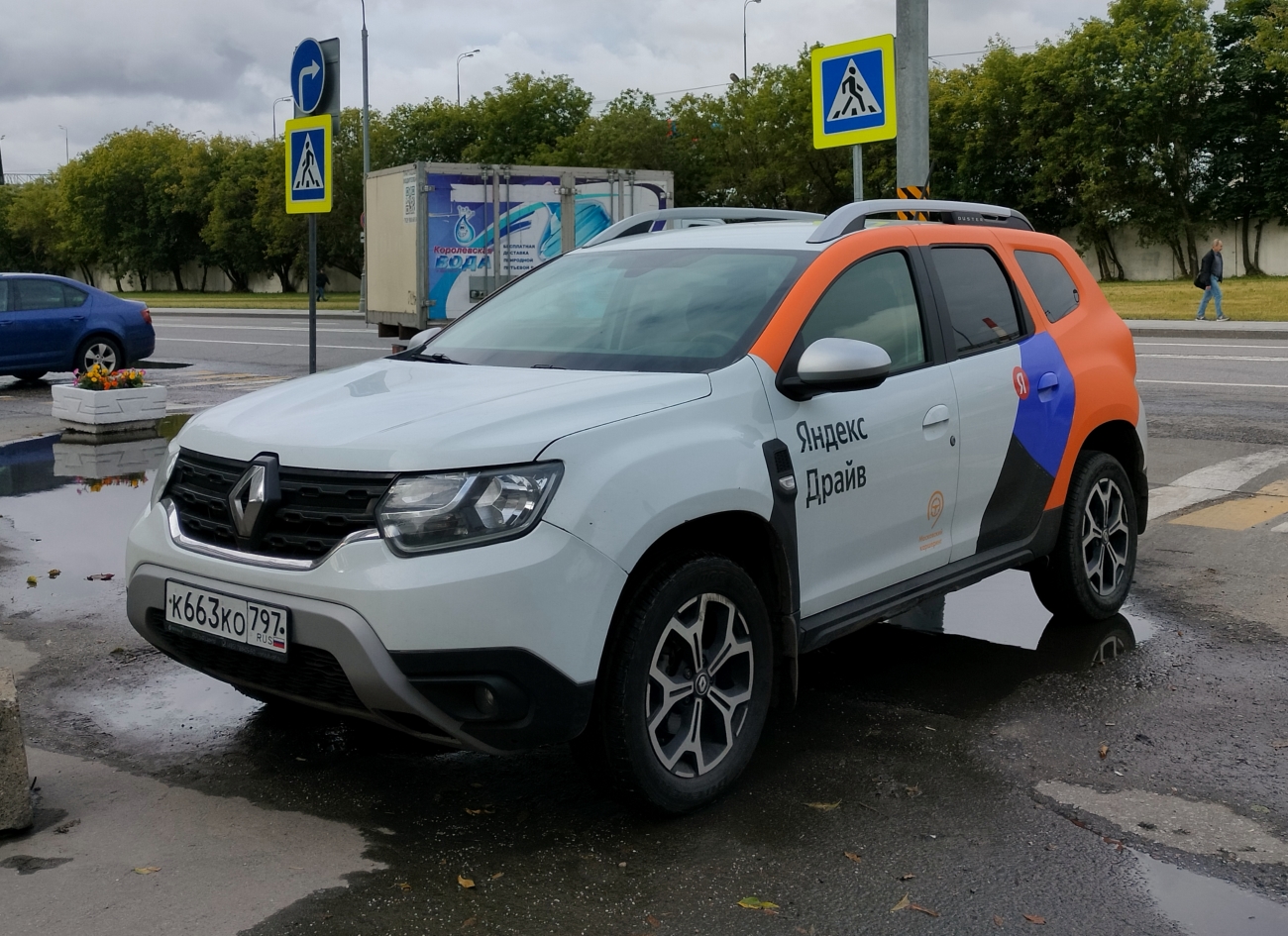 Москва, Renault Duster № К 663 КО 797
