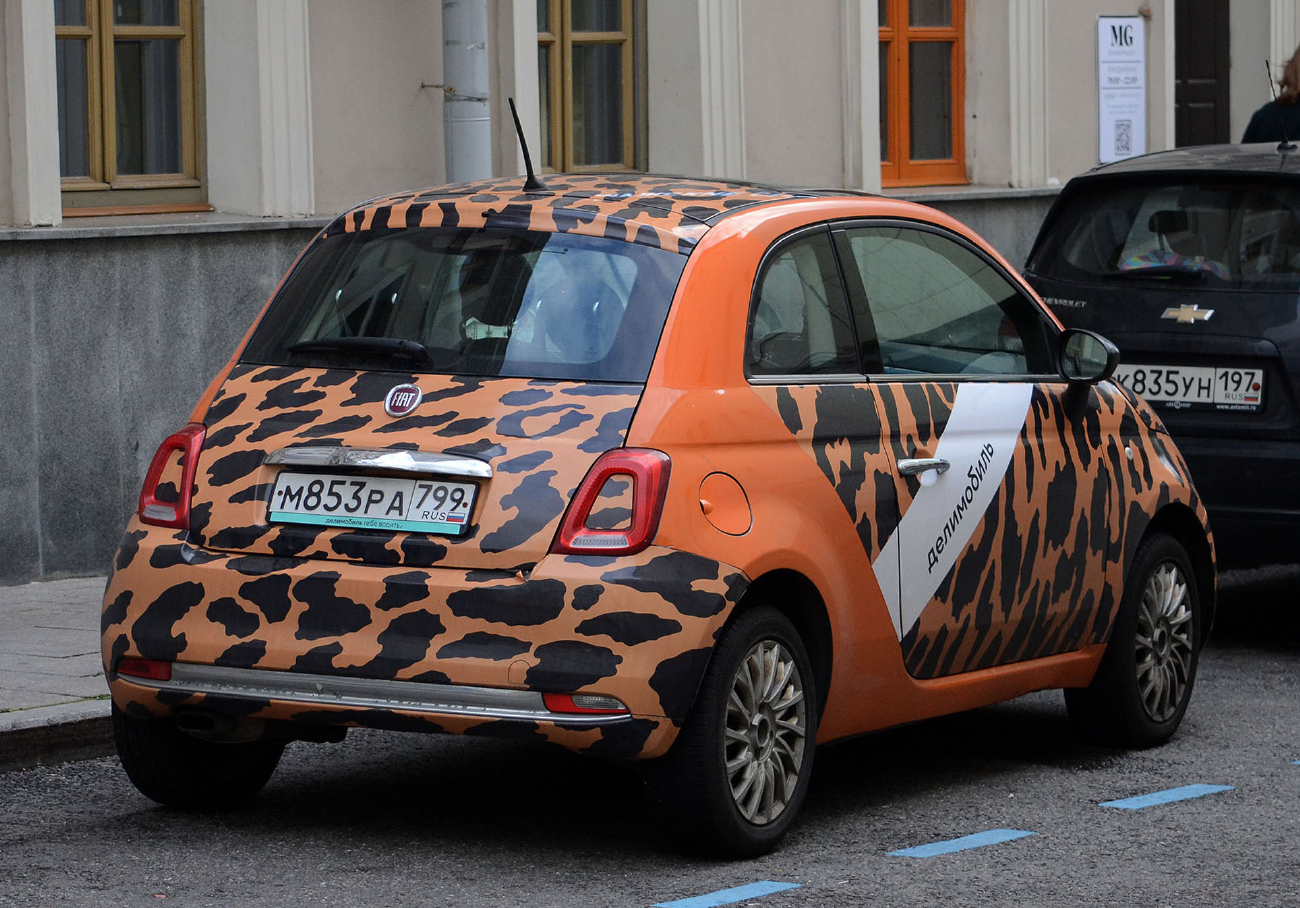 Москва, FIAT 500 № М 853 РА 799