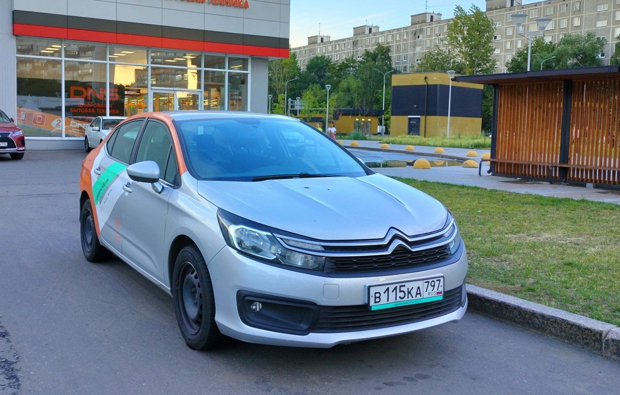 Москва, Citroёn C4 № В 115 КА 797