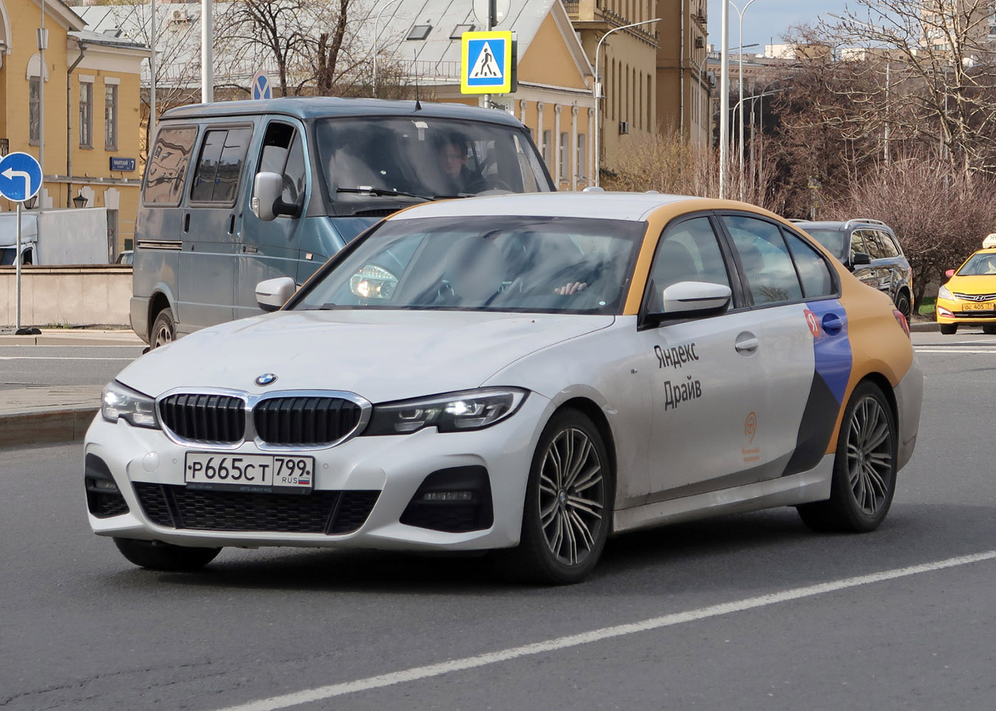 Москва, BMW 3 Series № Р 665 СТ 799