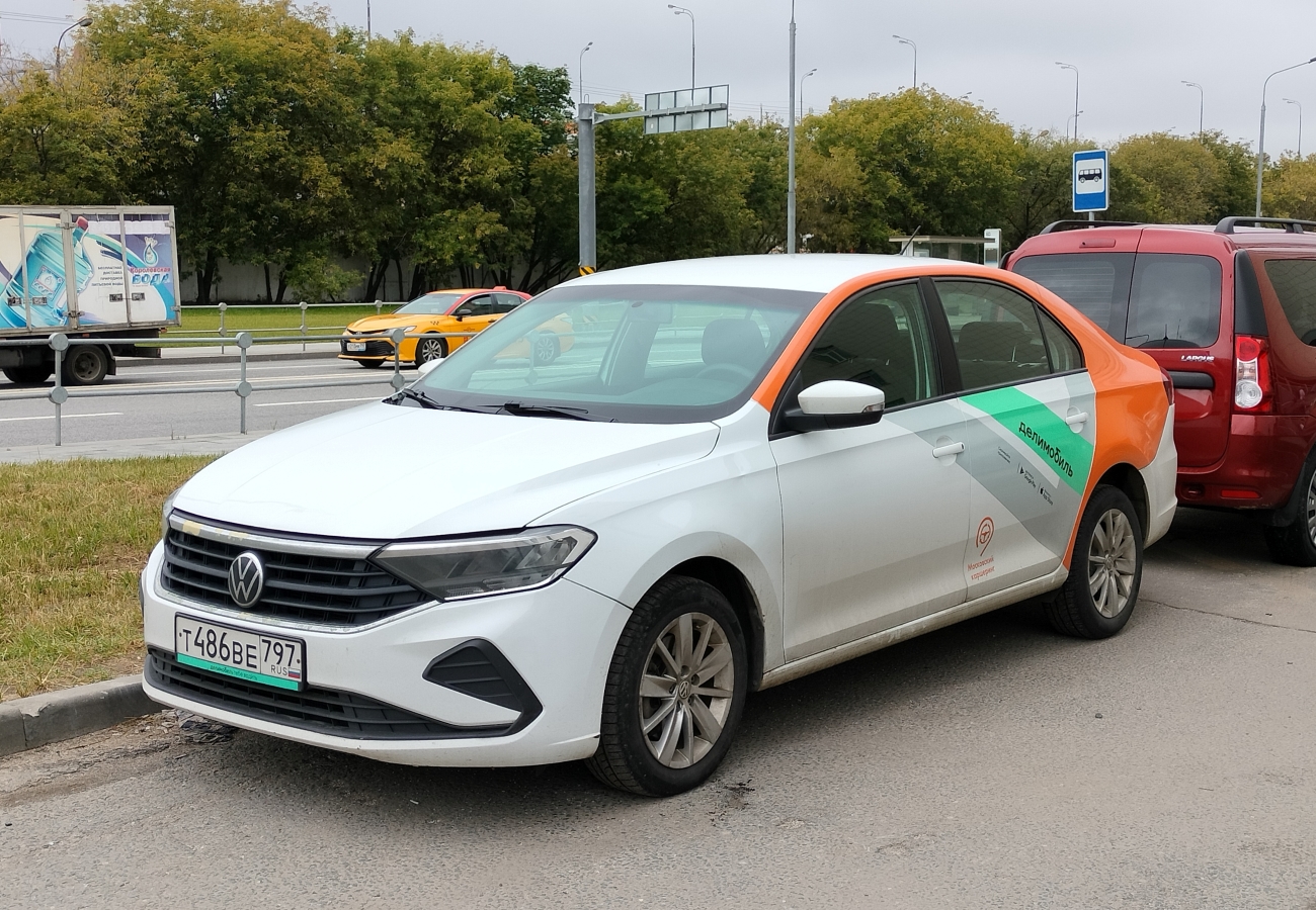 Москва, Volkswagen Polo № Т 486 ВЕ 797