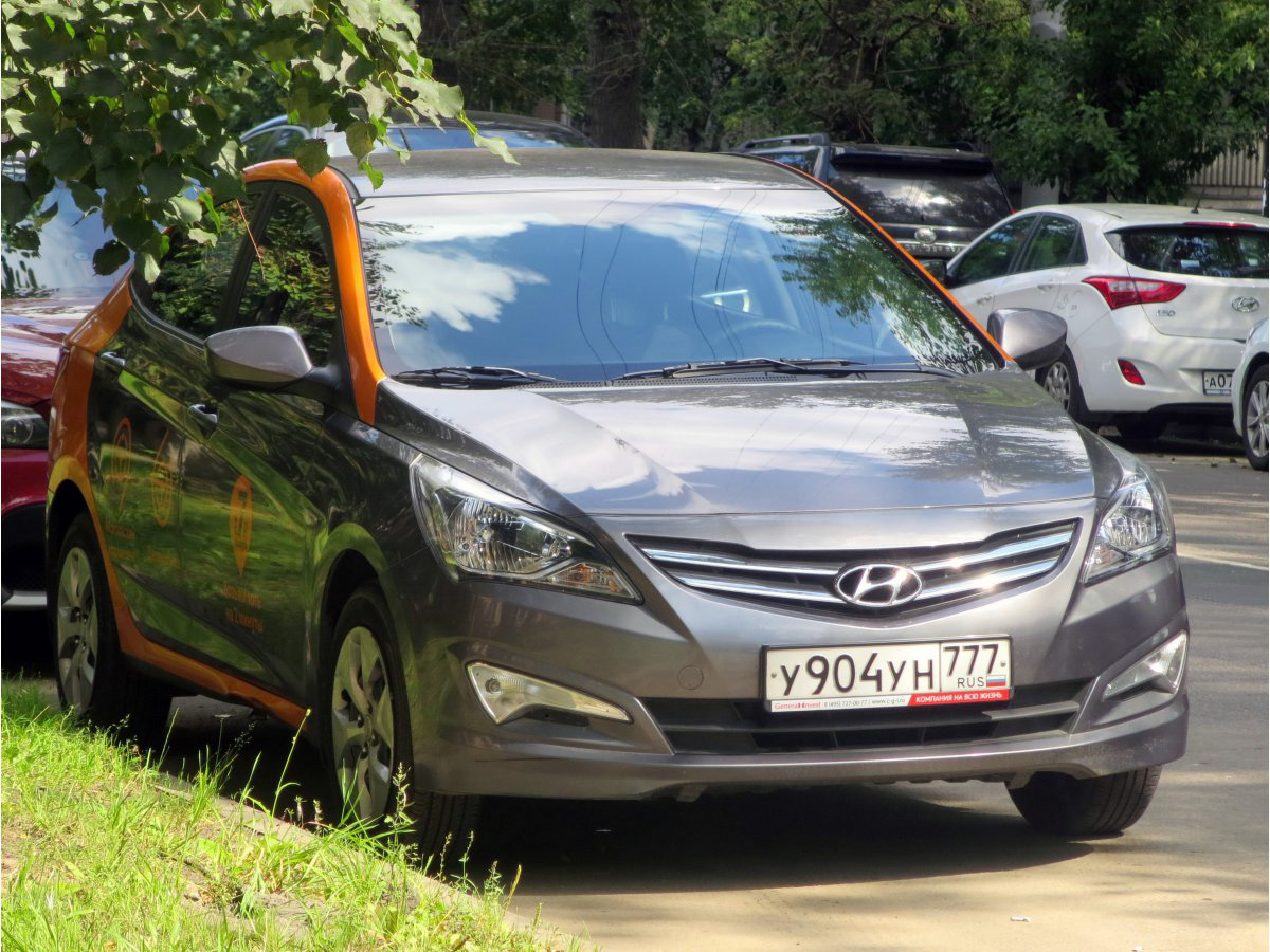 Москва, Hyundai Solaris № У 904 УН 777