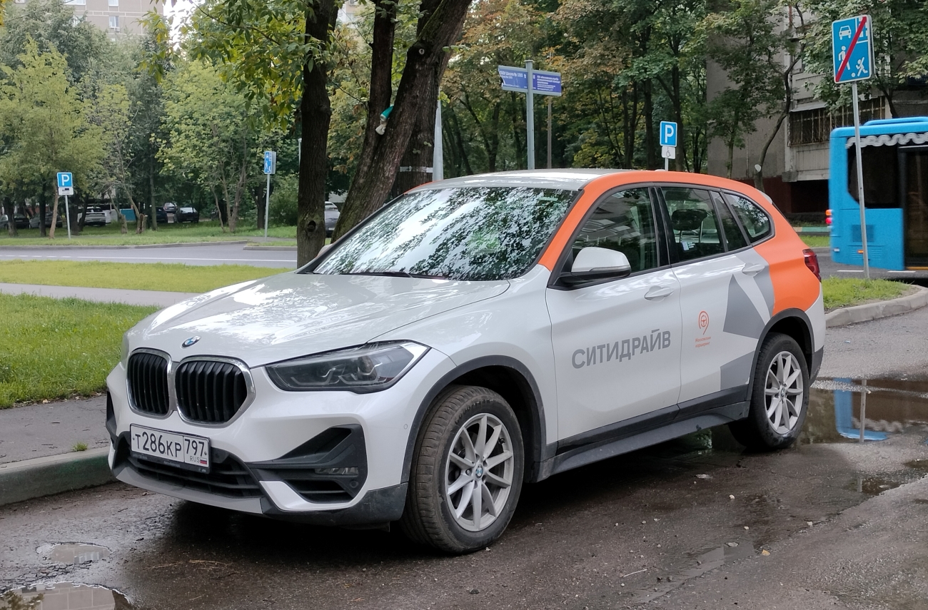 Москва, BMW X1 № Т 286 КР 797