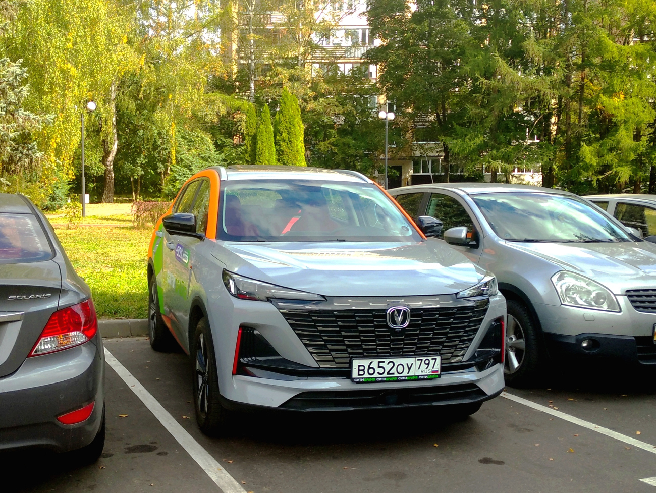 Москва, Changan CS55 / UNI-S № В 652 ОУ 797