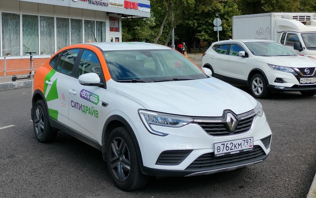 Москва, Renault Arkana № В 762 КМ 797