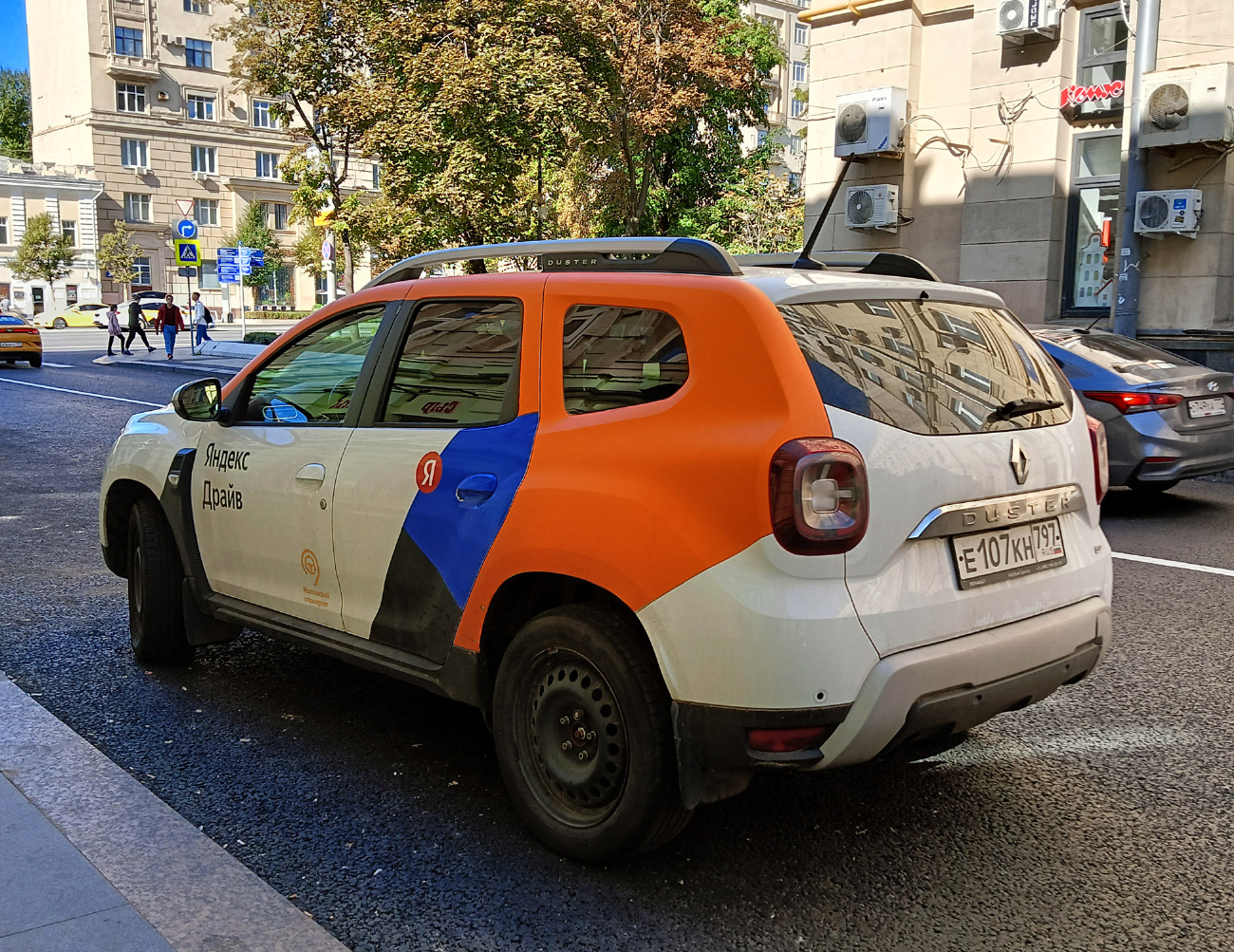 Москва, Renault Duster № Е 107 КН 797
