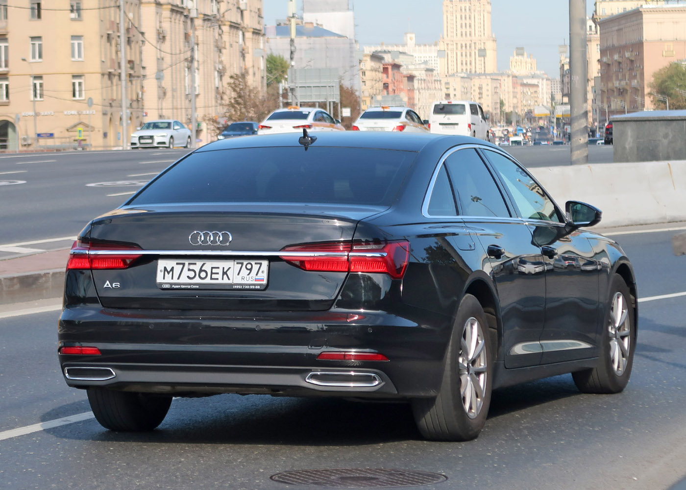 Москва, Audi A6 № М 756 ЕК 797