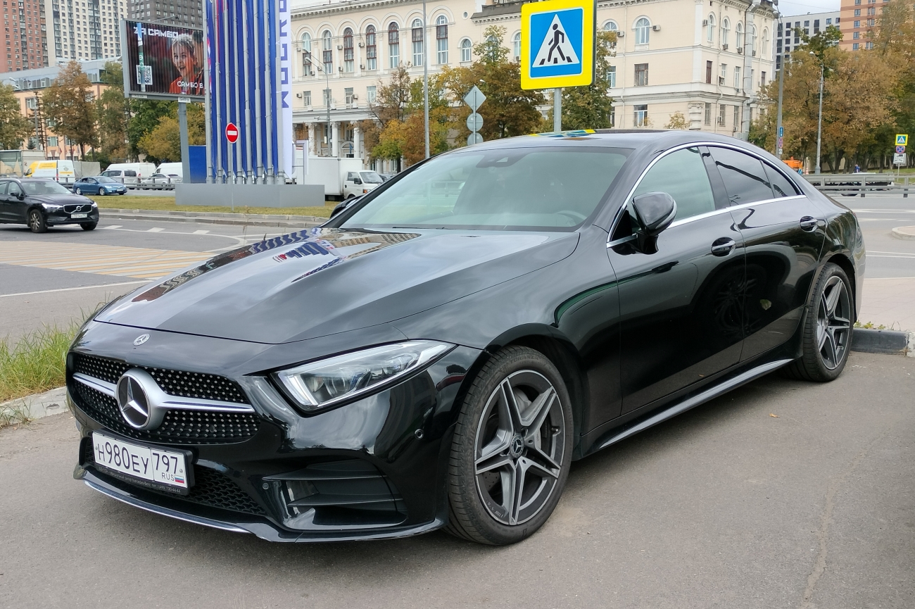Москва, Mercedes-Benz CLS-Klasse № Н 980 ЕУ 797