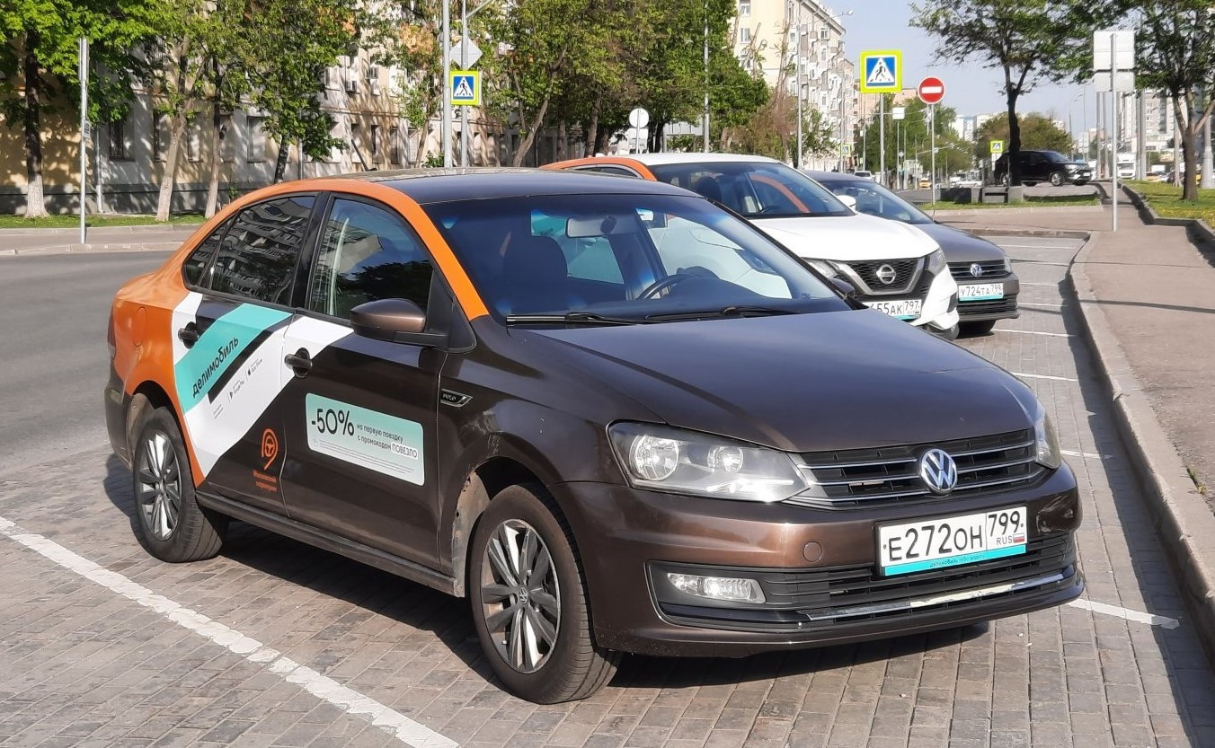 Москва, Volkswagen Polo № Е 272 ОН 799