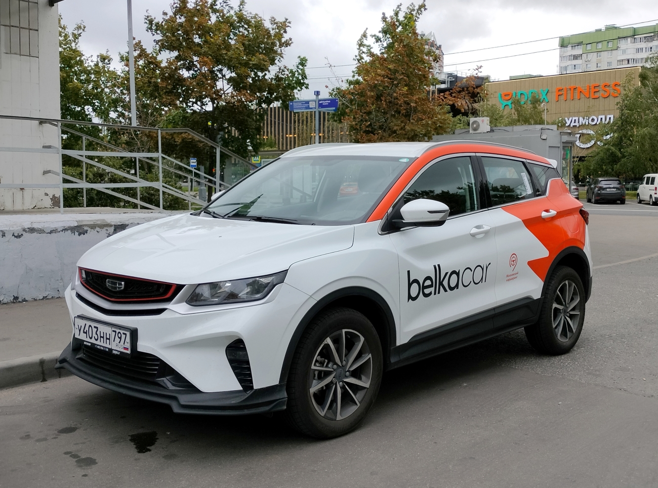 Москва, Geely Coolray № У 403 НН 797