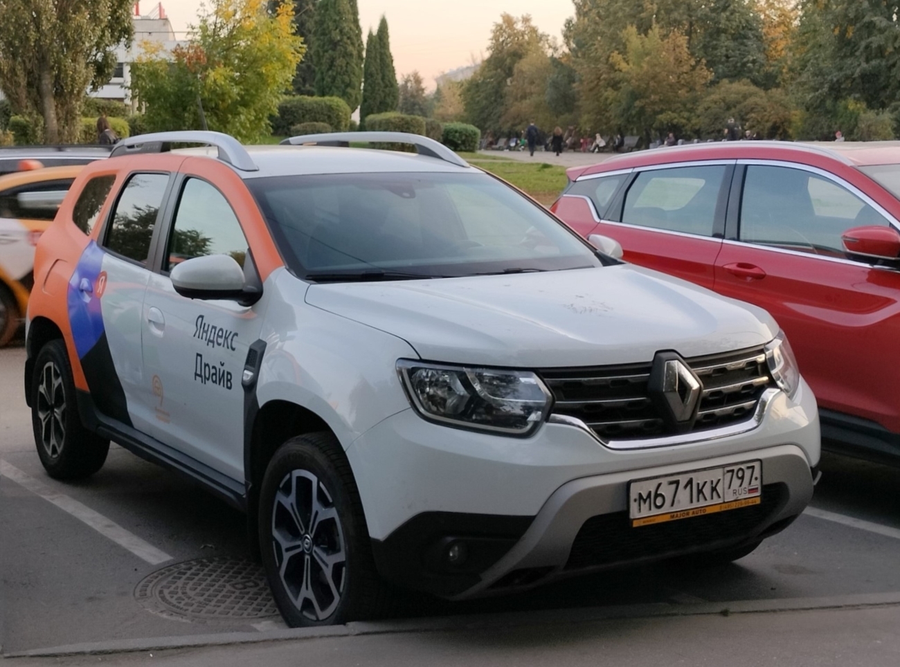 Москва, Renault Duster № М 671 КК 797