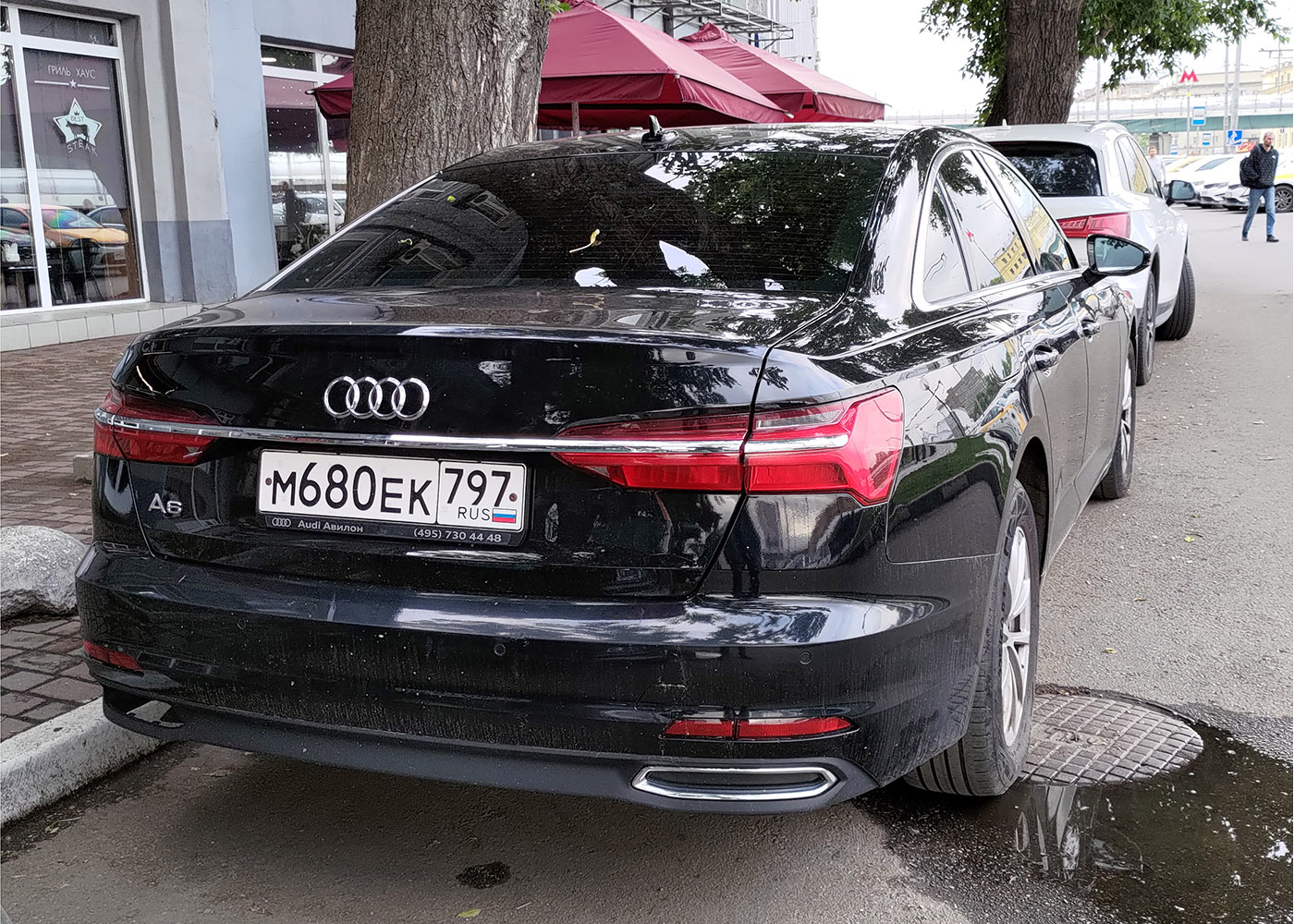 Москва, Audi A6 № М 680 ЕК 797