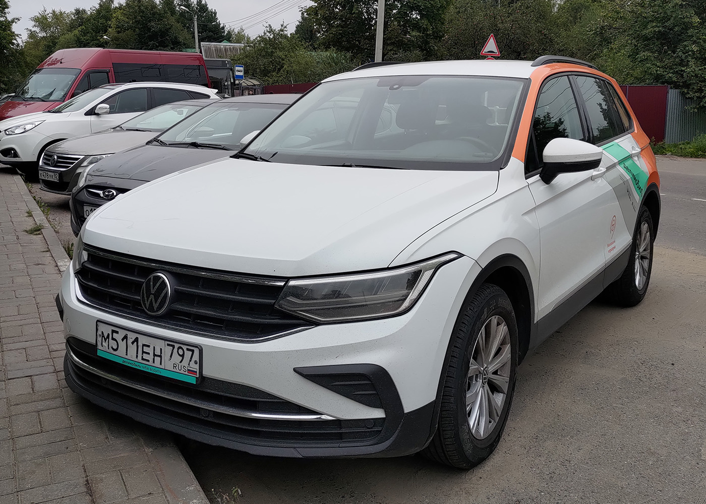 Москва, Volkswagen Tiguan № М 511 ЕН 797