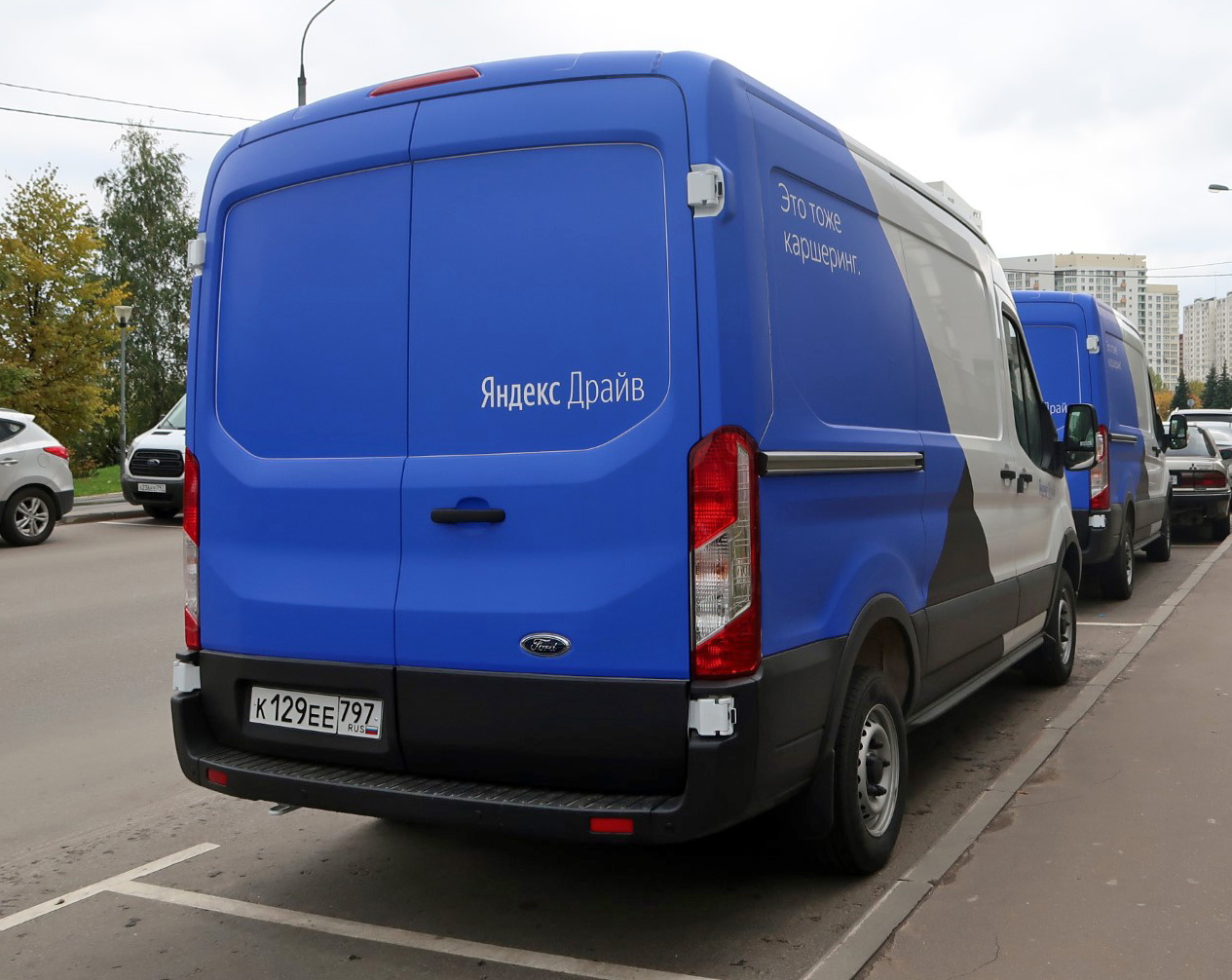 Межгород (Москва - Санкт-Петербург), Ford Transit № К 129 ЕЕ 797