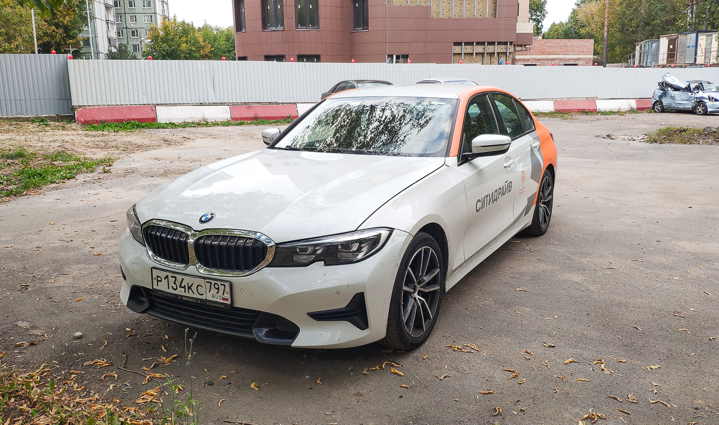 Москва, BMW 3 Series № Р 134 КС 797