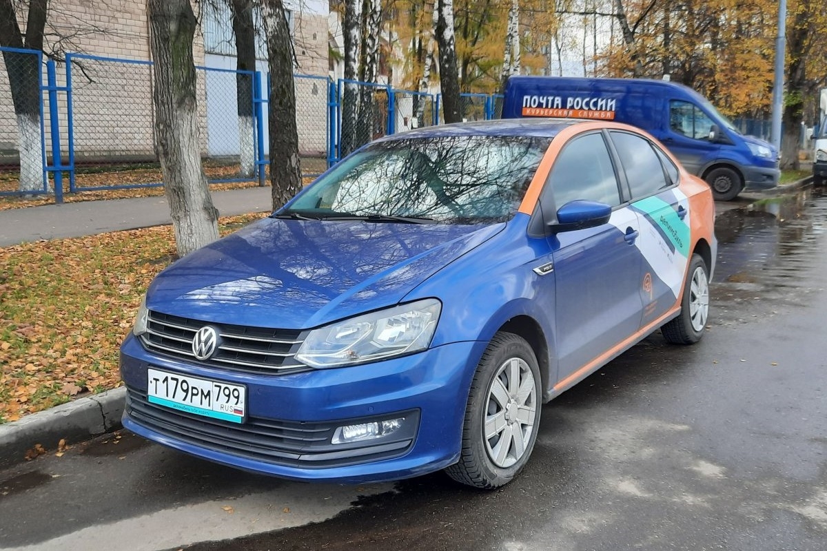 Москва, Volkswagen Polo № Т 179 РМ 799