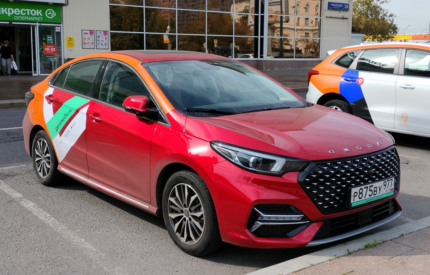 Москва, Omoda S5 № Р 875 ВУ 977