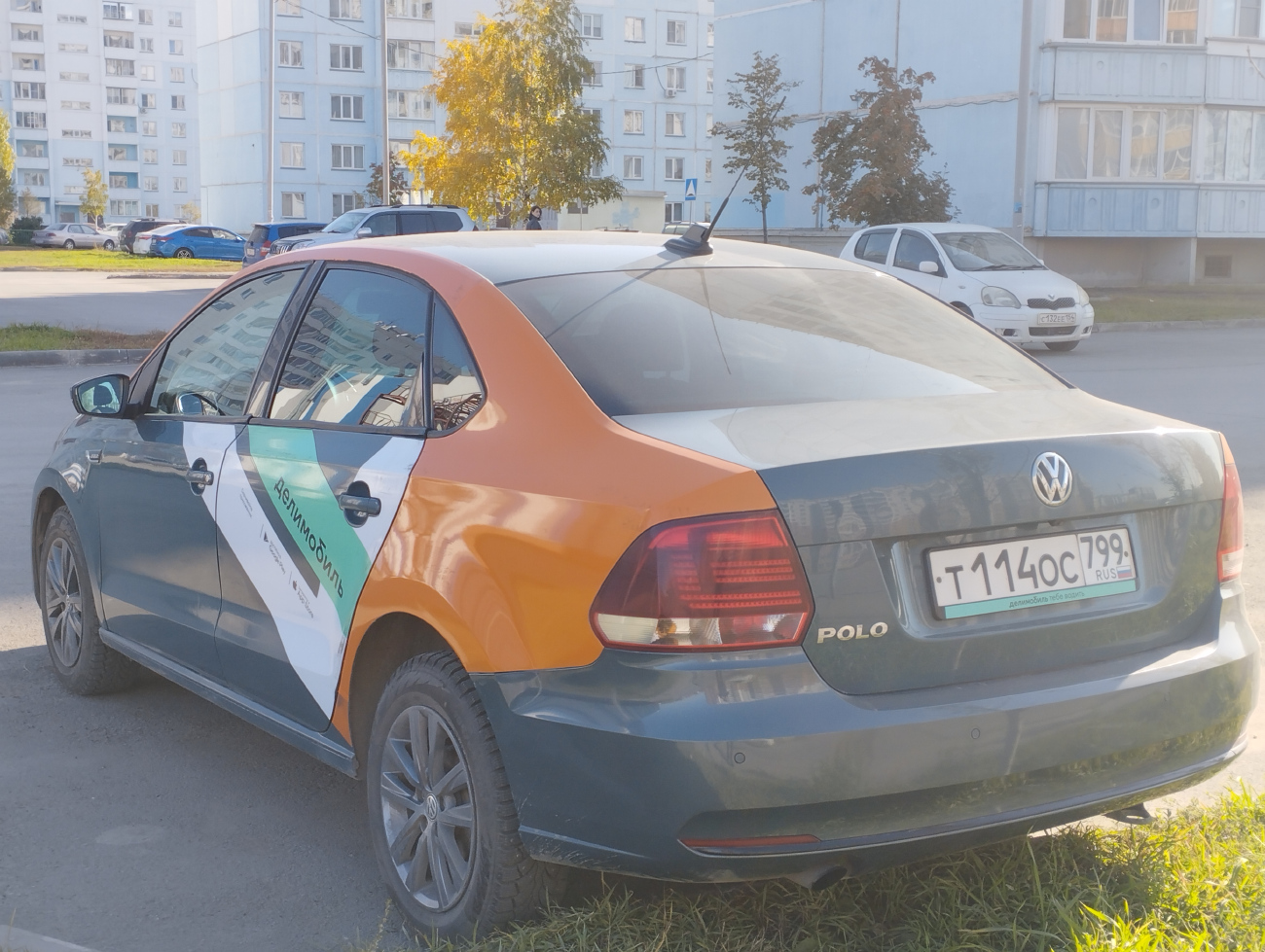 Новосибирск, Volkswagen Polo № Т 114 ОС 799