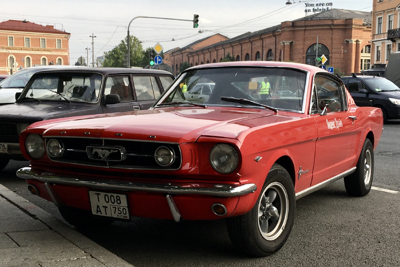 Санкт-Петербург, Ford Mustang № Т 008 АТ 750