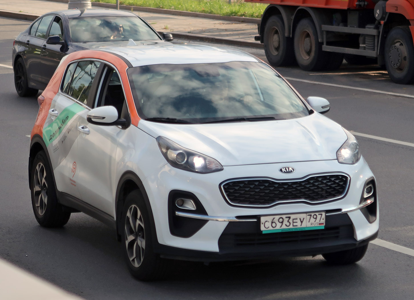 Москва, KIA Sportage № С 693 ЕУ 797