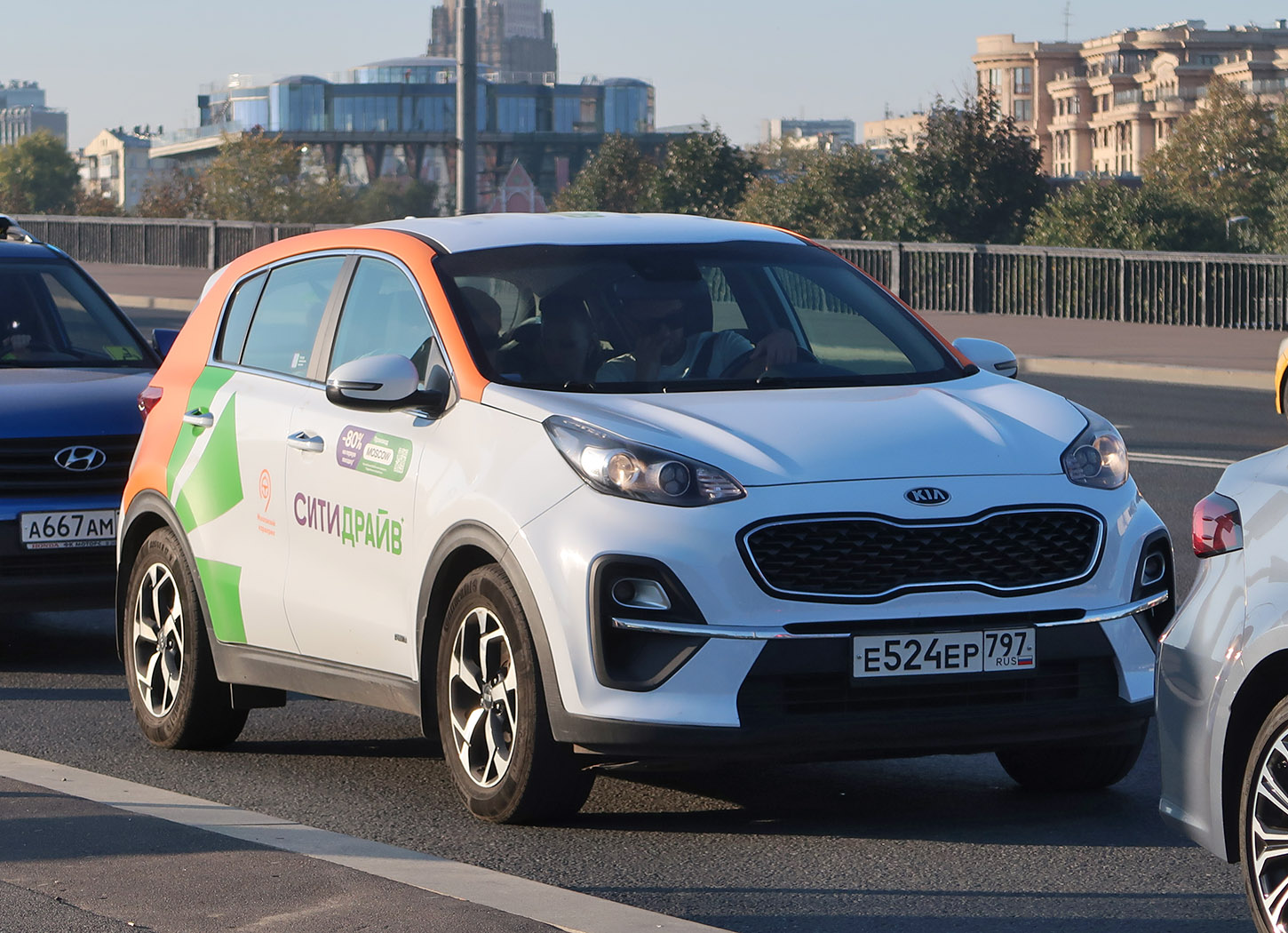 Москва, KIA Sportage № Е 524 ЕР 797