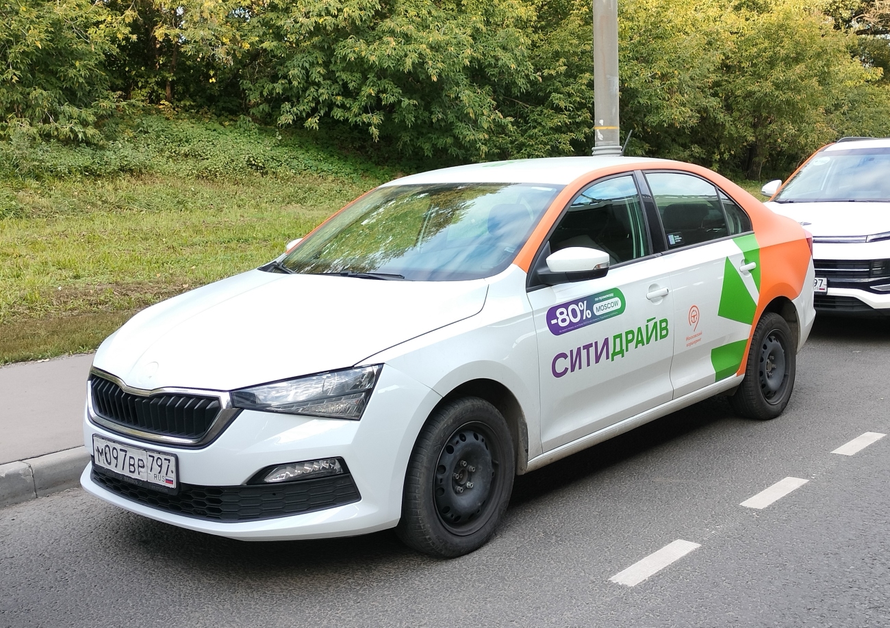 Москва, Škoda Rapid № М 097 ВР 797