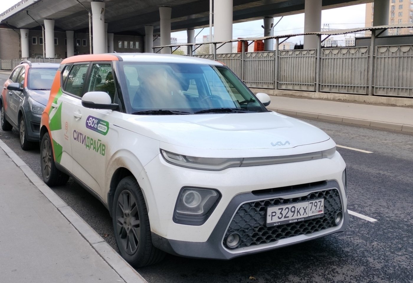 Москва, KIA Soul № Р 329 КХ 797